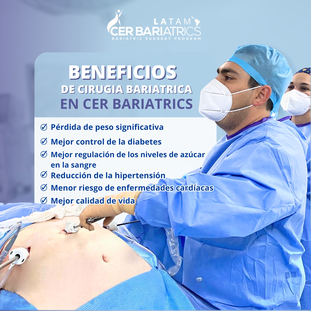 Beneficios de la cirugía bariátrica