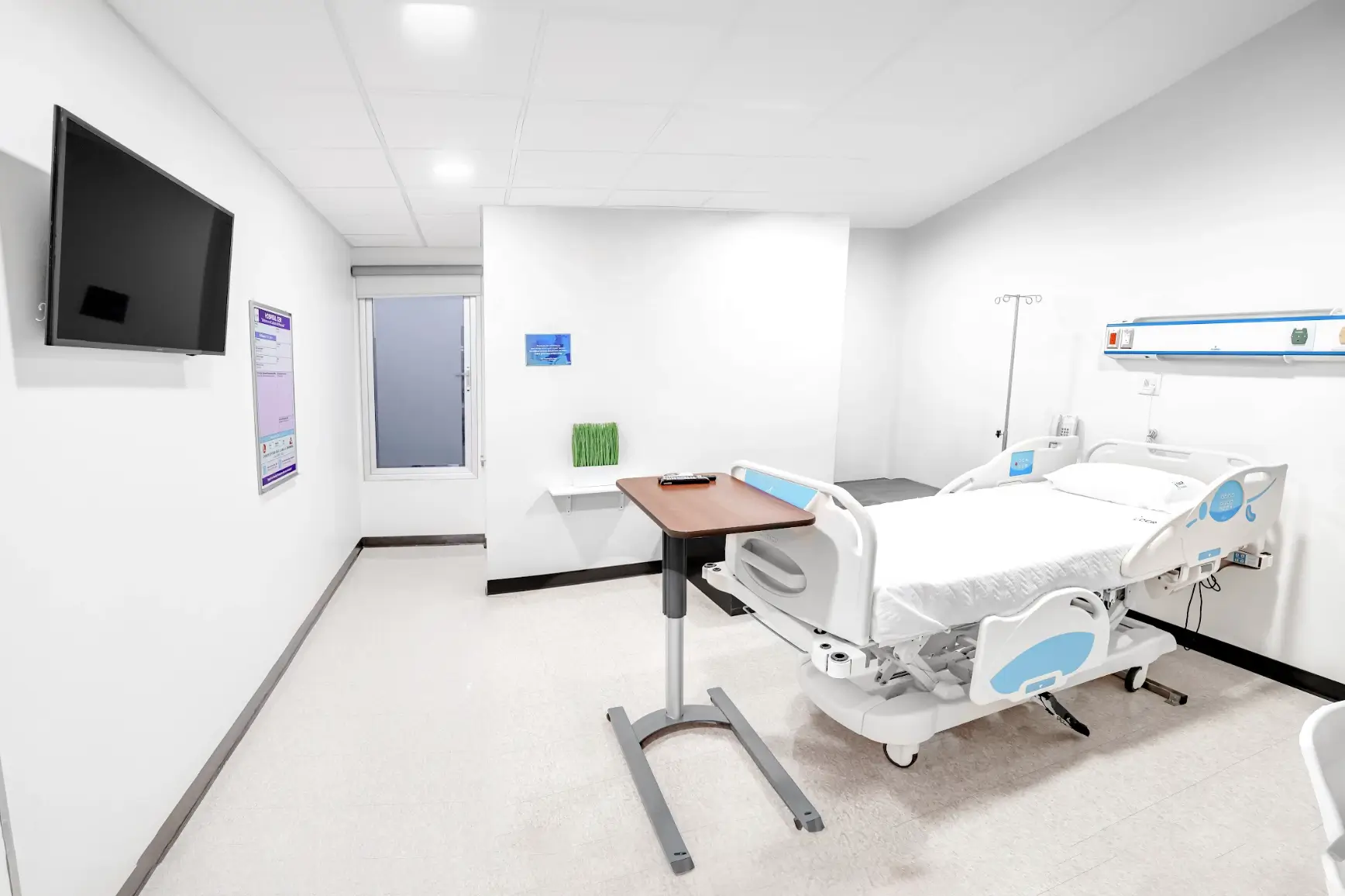 Habitación de hospitalización en Hospital CER